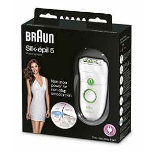 Braun Silk-épil 5 Power Epilator for Hair Removal With 7 Extras Including Shaver Head and Trimmer Cap, With Smart light… - Image 7