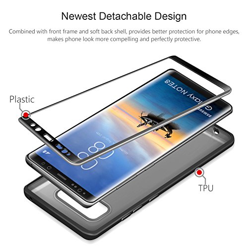 Funda Samsung Galaxy Note 8 Negro ivencase Carcasa TPU No Screen Protector Flexible Silicona Premium Back Bumper Trasero Suave Skin 360 Protective Case Cover para Samsung Galaxy Note 8 - Black reviews Funda Samsung Galaxy Note 8 Negro ivencase Carcasa TPU No Screen Protector Flexible Silicona Premium Back Bumper Trasero Suave Skin 360 Protective Case Cover para Samsung Galaxy Note 8 - Black