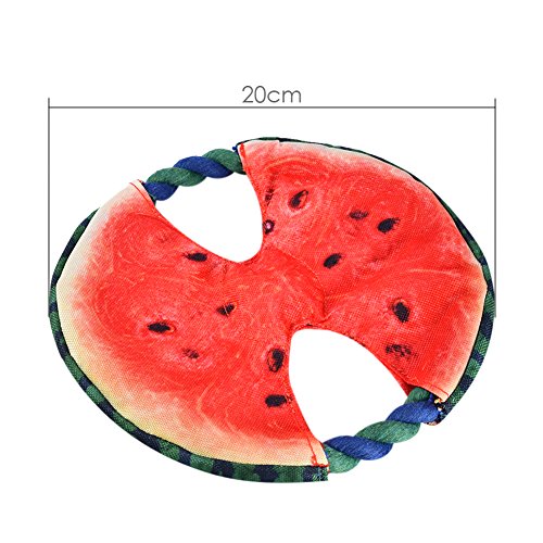 Dog-Plush-Sound-Toy-Puppy-Frisbee-Toy-Cotton-Rope-Watermelon-Throwing-Pet-Dog-Bite-Toys-Teether-by-Awhao