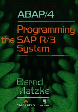 ABAP/4: Programming the SAP R/3 System livre