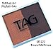 TAG 2 Color Split Cake - Mid Brown and Brown (50 gm)