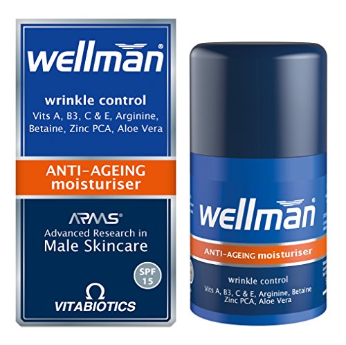 Vitabiotics Wellman Anti-Ageing Moisturiser - 50 ml