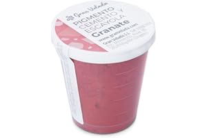 GRAN VELADA Incoraggia le tue Creazioni con Pigmento Granato per Cemento e Gesso | Polvere micronizzata, economica e ad alto potere di tintura | Acquista ora alla Grande Serata. | 30 cc