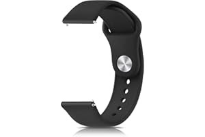 Oumida Correa Reloj de Silicona 20mm 22mm para Hombre y Mujer, Nueva Pulsera con Hebilla Ajustable, Correas de Repuesto Universal Impermeable Deportiva