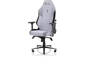 Secretlab TITAN Evo 2022 Cookies & Cream Gaming Chair - Reclining - Ergonomic & Heavy Duty Computer Chair with 4D Armrests - Magnetic Head Pillow & Lumbar Support - Big and Tall 180kg - Gray - Fabric