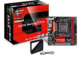 Asrock Fatal1ty Z270 Gaming-ITX/ac Motherboard, Intel Z270, LGA 1151 grau
