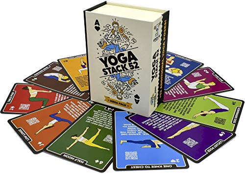 Stack 52 Yoga tarjetas de ejercicio