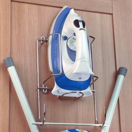 Dynasty Wire Iron and Ironing Board Holder