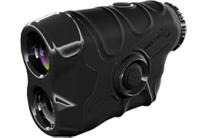 BACK 2 BASICS GOLF | Pro Vision Golf Rangefinder with Slope, 8X Zoom, 800 Yards | Waterproof Range Finder with 3 Modes | Adjustable Lens | Golf Distance Yardage Device | Premium Golf Gear