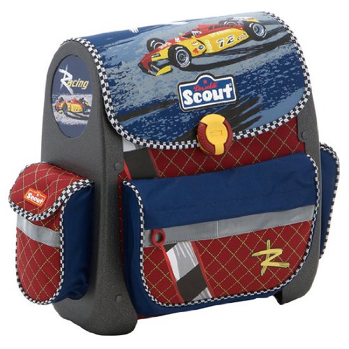Scout Style Easy II cartable et accessoires ensemble de 5 pcs Racing II