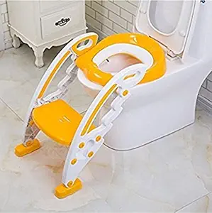 Vroxy Portable Potty Training seat - Kids Toilet seat for Western Toilet - Potty Trainer for Baby, Slip Resistant Training seat for Children (Assorted)