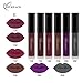 Produktbild Gaddrt NICEFACE 6PCS neue Art- und Weisewasserfester Mattflüssiger Lippenstift-kosmetischer reizvoller Lippenglanz-Installationssatz (E)
