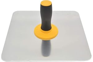 DSFSAEG Plaster Hawk Aluminium Plaster Mortar Board Holder With Handle, 300x300 mm Plastering Hawk Plastering Tool