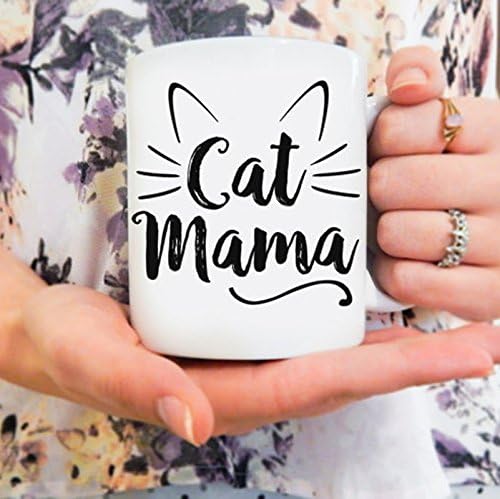 Yamogg Cat Mama | Cat Mug, Cat Lover Gift, Funny Cat Mug, Crazy Cat Lady, Cat Mom Mug, Crazy Cat Mom, Cat Owner Gift, Cat Obsessed, Kitty Mug