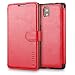 Produktbild Mulbess Samsung Galaxy Note 3 hülle Wein Rot,Ledertasche für Samsung Galaxy Note 3 Tasche Leder