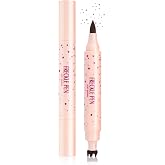 Natural Freckle Dual Pencil, Waterproof Makeup Tool for Simulating Fake Freckles Durable with 5 Point Face Eyeliner Pencil #0