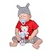 Produktbild Decdeal Junge Reborn Baby Puppe Silikon Babypuppe 55cm Augen Schließen, Magnetisch Mund