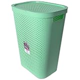 Ya sea en el baño, en el dormitorio o en el lavadero, los binoculares de recolección de suciedad con forma ergonómica se adaptan perfectamente a cualquier entorno con su tamaño de 61x44x36cm.