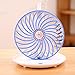 Produktbild Bcyfan Tischventilator Mini USB Ventilator Protable Leise Lüfter für Büro Bibliothek (Blau)