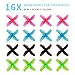 Produktbild RCruning-EU 16pcs 40mm Four-Blade Props 4 Blade Propellers CW CCW 1.0mm Shaft Propellers for LDARC Tiny R7 7/7X Inductrix FPV Plus RC Drone Quadcopter 8.0x20mm Brushed 0603 0703 0802 Brushless Motors