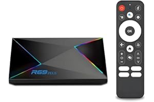 SIDIWEN Android 14.0 TV Box, Android Box 2GB RAM 16GB ROM 1000M WIFI6 Ethernet 4K 8K HDR10 Chipset Allwinner H728, Soporte 2.4G/5.8G Dual WiFi BT5.0 USB 2.0 USB 3.0 TV Box Android