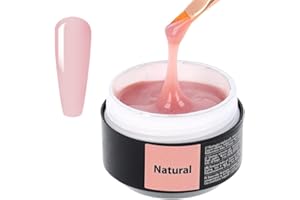SINCERO SALON Gel Construction Ongle UV Solid - Natural - Résistant 4in1 Builder Gel pour Renforcement Protéger Extension et Décoration - Nail Art Ongles - Longue Durée - Gel Ongle UV LED - 15ml