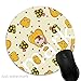 Produktbild Maus-Pad Lustiger Pilz-Kürbis,7 inch rund Mouse-Pad mit rutschfester Unterlage Standard 1V444