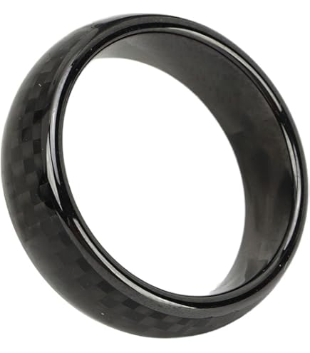 Smart Ring Key Keramische Koolstofvezel Auto Smart Finger Key Ring voor/Y/S/ X All Year Sleutelhanger Accessoires Key Card Vervanging (20,6 mm