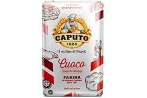 Caputo Caputo Farina Cuocco Tipo '00' / 10 paquet de 1000 grammes (Lot de 10) Qualité Premium d'Italie / Riche en protéines.