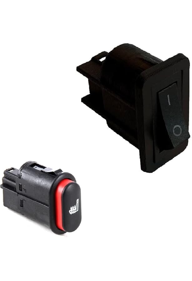 MKAREPART Beheizter Sitzschalter - Sitzheizungsschalter kompatibel  