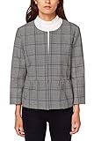  ESPRIT Collection Damen 088EO1G014 Anzugjacke, Blau (Navy 2 401), 36