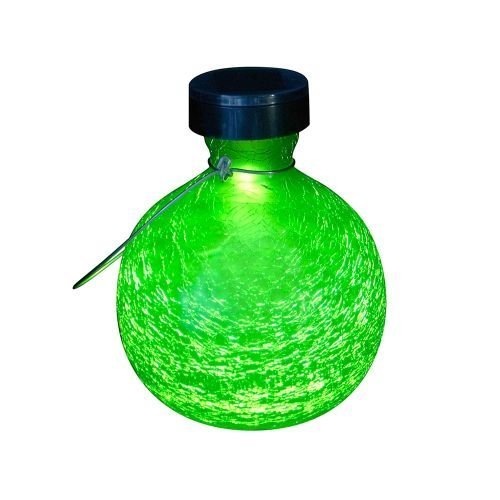 Achla Designs - Farolillo solar, color verde helecho