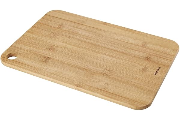 Skärbräda 35 x 25 x 1, 0 cm bambu, trä