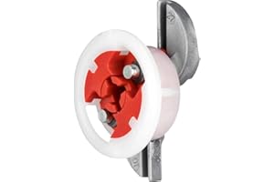 Gripit Red Plasterboard Fixings - Pack of 8 - Heavy Duty Plasterboard Fixings for Drywall & Stud Walls, Holds Up to 74kg - Ideal for Shelves, Shower Units and Speakers - Easy Install & UK Designed