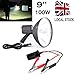 Produktbild 01 Licht bis zu 1500 Meter 8000 Lume 12 V 100 W HID 22,9 cm 240 mm Handheld Camping Jagd Angeln Super starkes Licht Strahler Off Road mit einem gratis Akku Conversion Clip