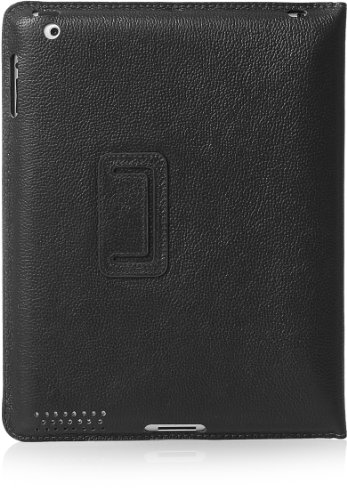 StilGut Executive Case Tasche aus feinstem Leder für das neue Apple iPad (3. und 4. Generation) in Schwarz - 6