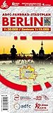 Image de ADFC Fahrrad-Stadtplan Berlin: Fahrradstadtplan, 4. Auflg. M 1:30.000 Zentrum 1: 15.000
