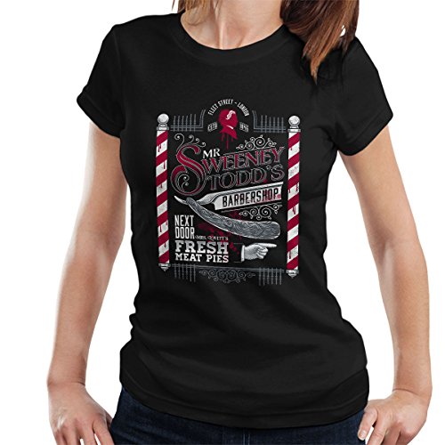 Cloud City 7 Demon Barber Mr Sweeney Todds Barbers Shop Women's T-Shirt
