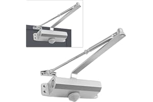 TOOSOAR Groom Fermeture Porte, Ferme Porte Ressort Réglable, Tampon Fermé Ferme Porte Automatique, Usage Commercial et Résidentiel Porte de 25-45 kg