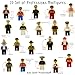 Produktbild Kids Corner Productions® - 20 Mini-Pieces Set of Professions - Policeman, Fireman, Race Driver, Chef & More (Pack of 20) …