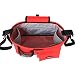 Damero Pram Buggy Buddy Stroller Organiser Storage Bag with Shoulder Strap, Great for Bike or Car Seat Organiser, Red