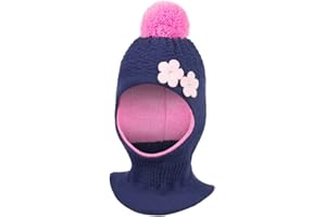 Smarilla Mädchen Wintermütze Schalmütze Schlauchmütze Strickmütze