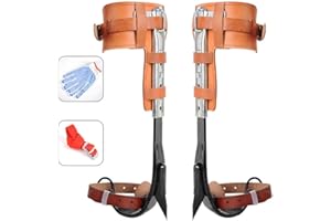 GXFCAI Griffe d'élagage pour arbre - Épaissir et élargir - Avec double épaulière - Équipement d'élagage pour ceinture d'escalade