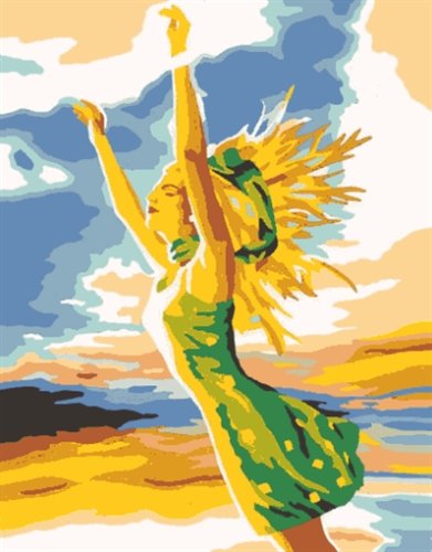 Preisvergleich Produktbild Ravensburger - Kid's Galery - Malen nach Zahlen - Traumwelt