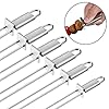 Schaschlikspieegrillspiee Edelstahlschaschlikgrillmetall Grill Spiee6pc