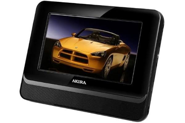 Akira DPS-B73U7 Lecteur DVD portable 7,1" DivX USB Noir