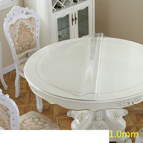 Round tablecloth/waterproof and non-washable table mat/plastic table mat-I 120cm(47inch)