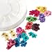 Dry Flower Acrylic UV Gel Nail Art Decoration Wheel DIY