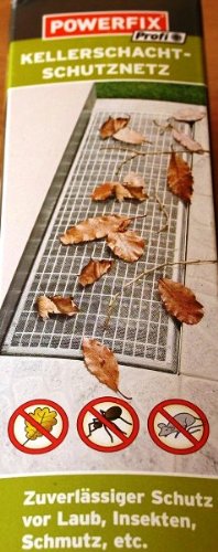 Preisvergleich Produktbild Kellerschacht Schutznetz Gitter Alu