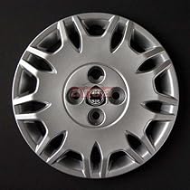 Set Di 4 Copricerchi In Alluminio Per Lancia Ypsilon 2007 – Diametro 15 Pollici, Fissaggio Ad Anello